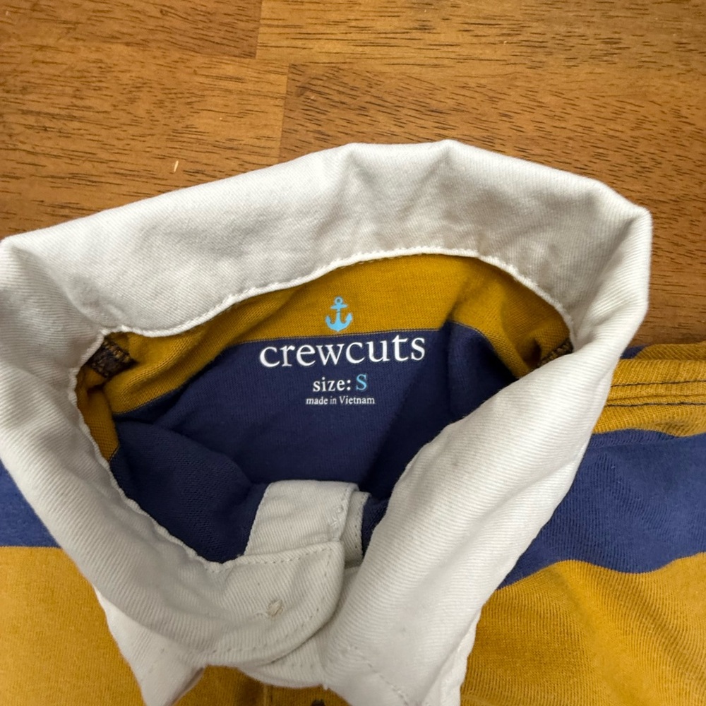 J.Crew Crewcuts Striped Rugby Small - Picture 2 of 2